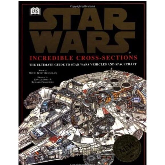 Star Wars Hardcover Book Cross Sections Ultimate Guide Vehicles Spacecraft - Picture 8 of 8